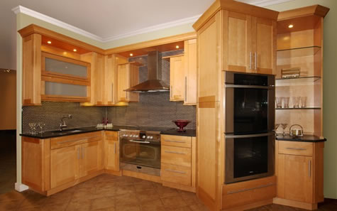 Stone Age Tile Fabuwood Cabinets - fabuwood cabinet - Shaker-Natural