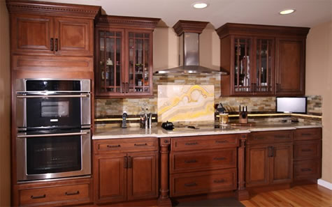 Stone Age Tile Fabuwood Cabinets - fabuwood cabinet - Wellington-Cinnamon